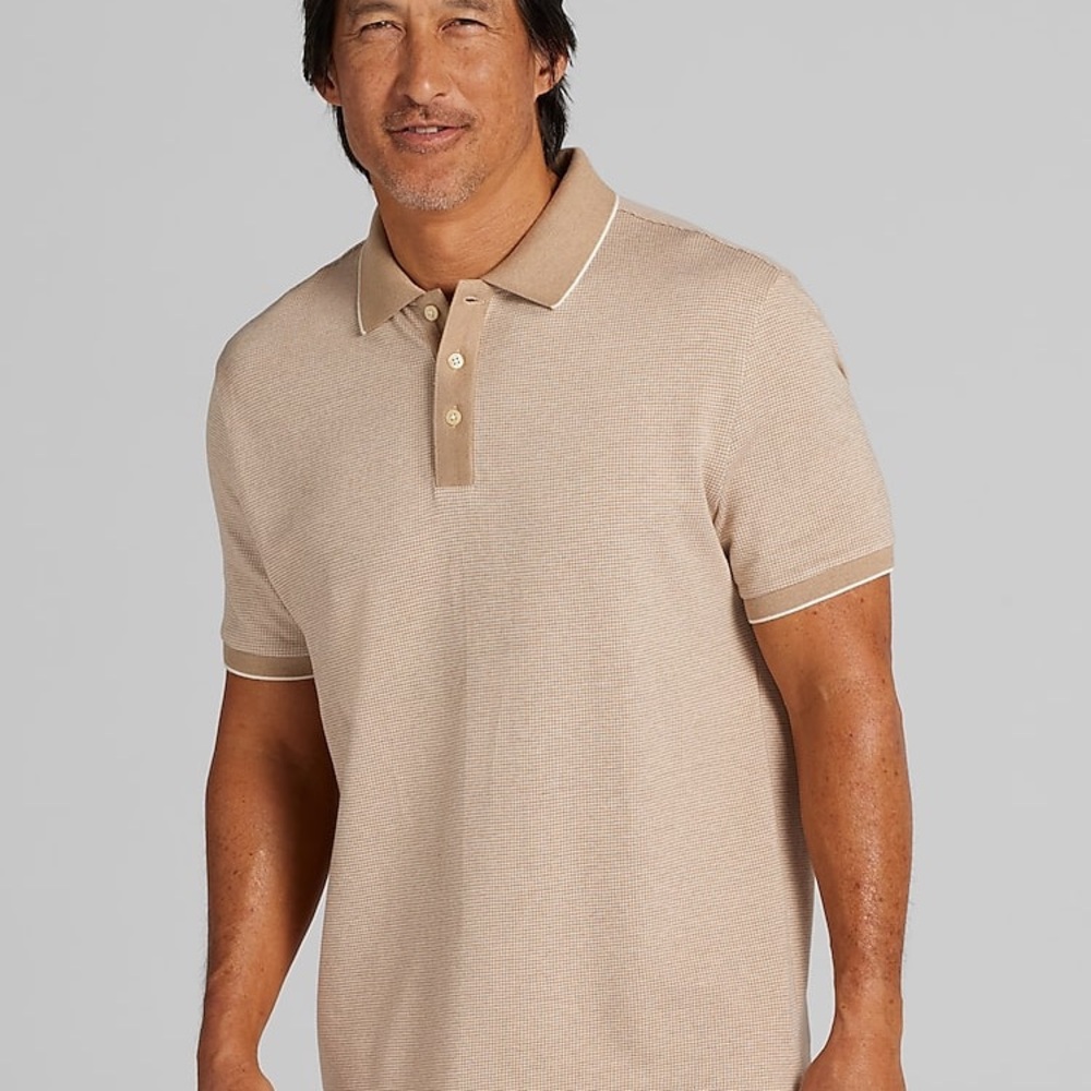 Men's Burnt Orange Polo Shirt